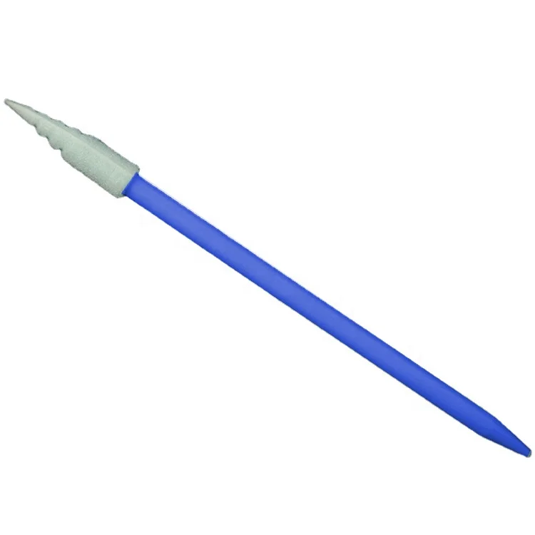 
Lint Free Disposable Mini Head PCB Cleaning Stick Cleanroom Foam Swab for Industrial 