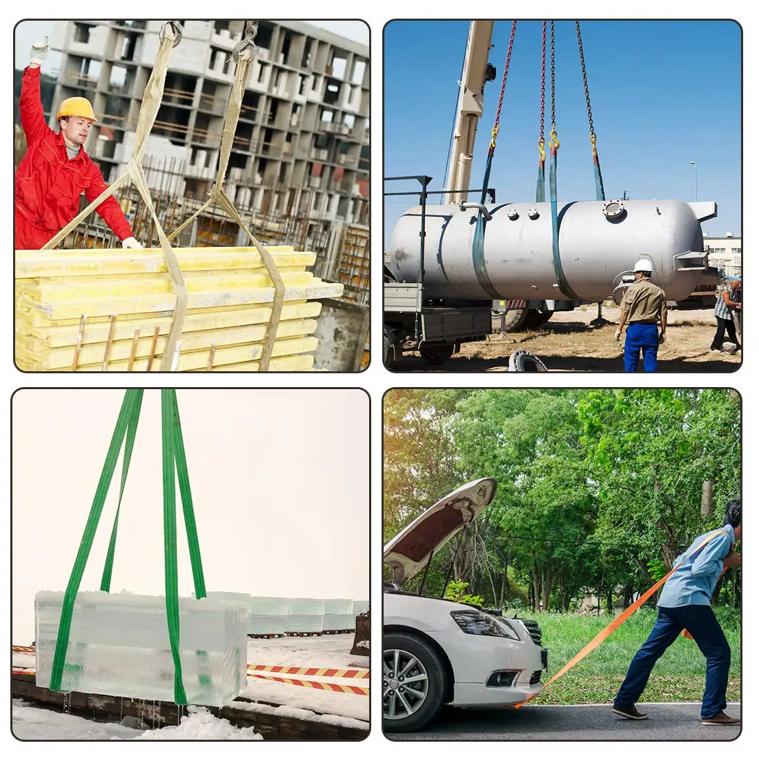 web belt sling lifting slings