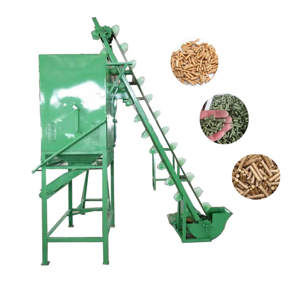 0.5T-1T Chicken Rabbit Pig Feed Pellet Cooler/automatci Wood Sawdust Cooling Machine/pellet Dryer
