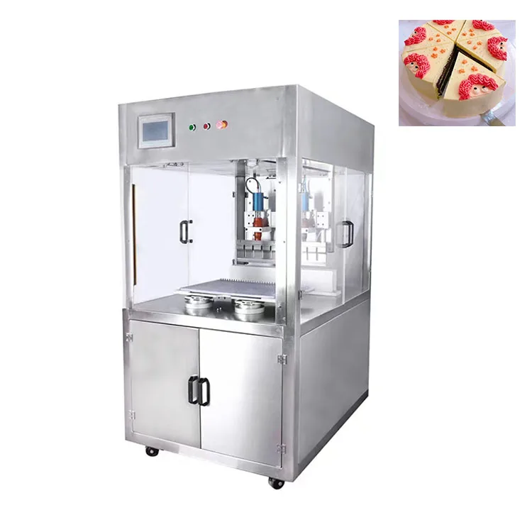 High Speed Ice Cream Birthday Cake Cutting Machine Large Capacity  Cake  Machine Made in China
