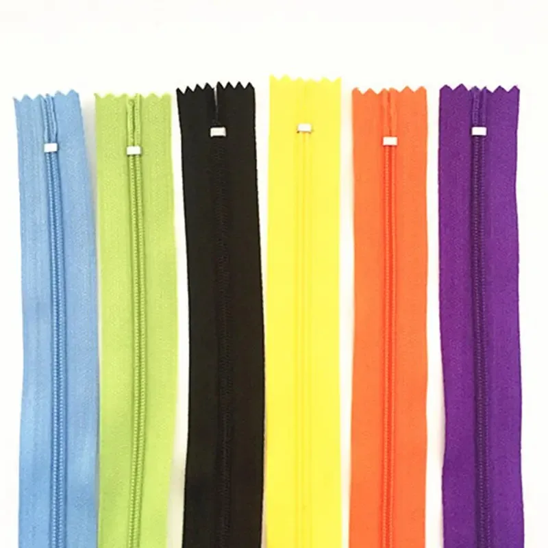 Factory Wholesale Cheap Price Custom Length #3 #5 #7 Close-end Nylon Zipper for Garment Dress Clothes Bag