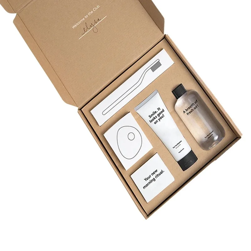 Luxury Premium Custom Logo Printed Flexible Corrugated Mailer Box Essential Oil Packaging Box