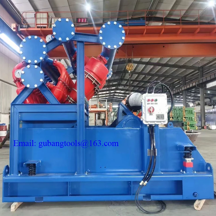 Drilling rig parts mud fluid solid control Mud Cleaner Desander