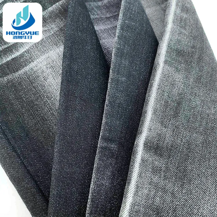 Cheap Price 10 Oz Slub Black Denim Fabric Denim-fabric-pakistan-prices