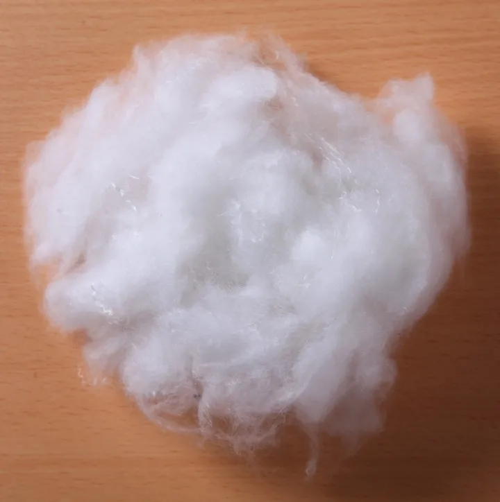 High quality and cheap price pillow filling material 15DX32MM HCS  polyester fiber