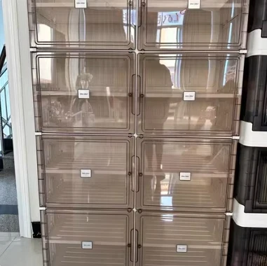 Jeko&Jeko Durable PP Black, White, Green Color Available Entryway Shoe Storage Cabinet