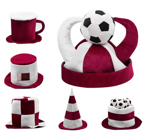 2023 Carnival football celebration hat for world up Entertainment fans Croatia Brazil Germany England