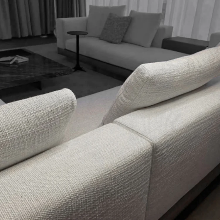 Orangefurn роскошная мебель для помещений плюшевые диваны из микрофибры кожа и ткань водонепроницаемый большой удобный угловой диван