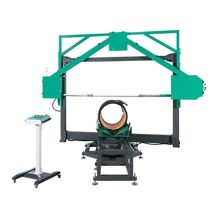 Factory Price SWT-C630 Plastic Pipe Cutting Bandsaw Machine 110-630mm Hdpe Pipe Band Saw Machine With 2-year Warranty