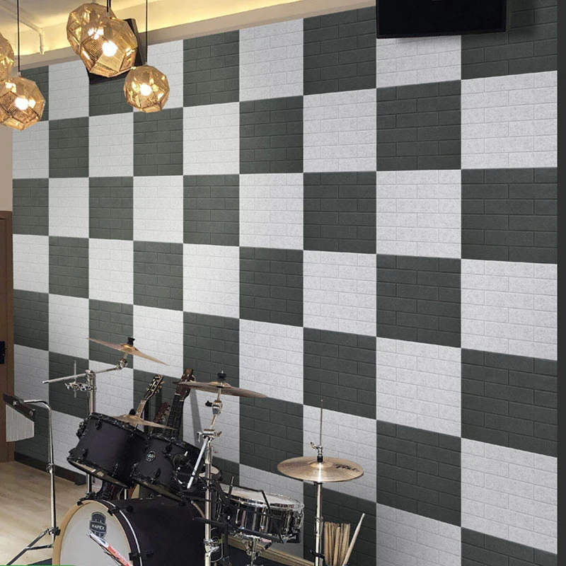 Hexagon Polyester Fiber Acoustic Panel Soundproof Wall Absorbing Panels Sound Insalution Acoustic Felt Panel