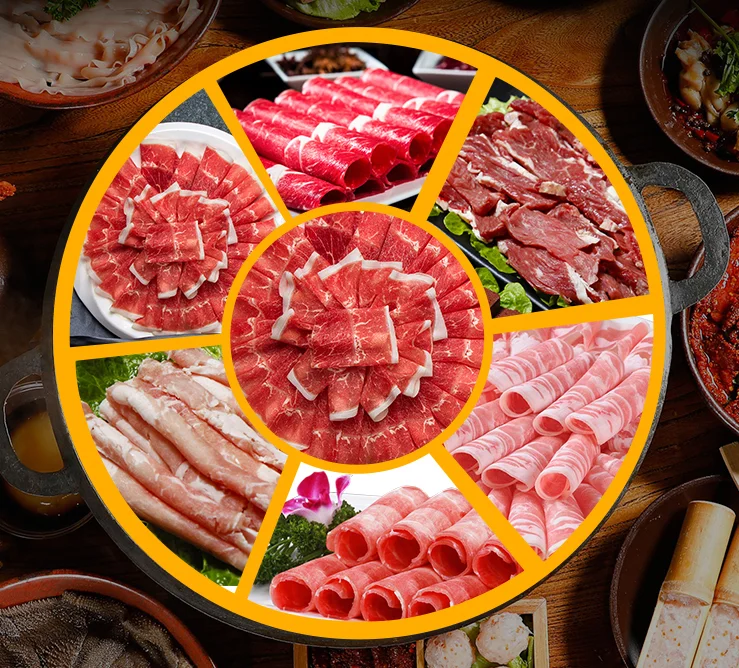 Высокоэффективная машина для резки свежего мяса в