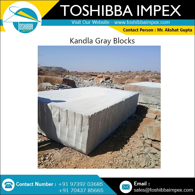 Kandla Grey Sandstone Block