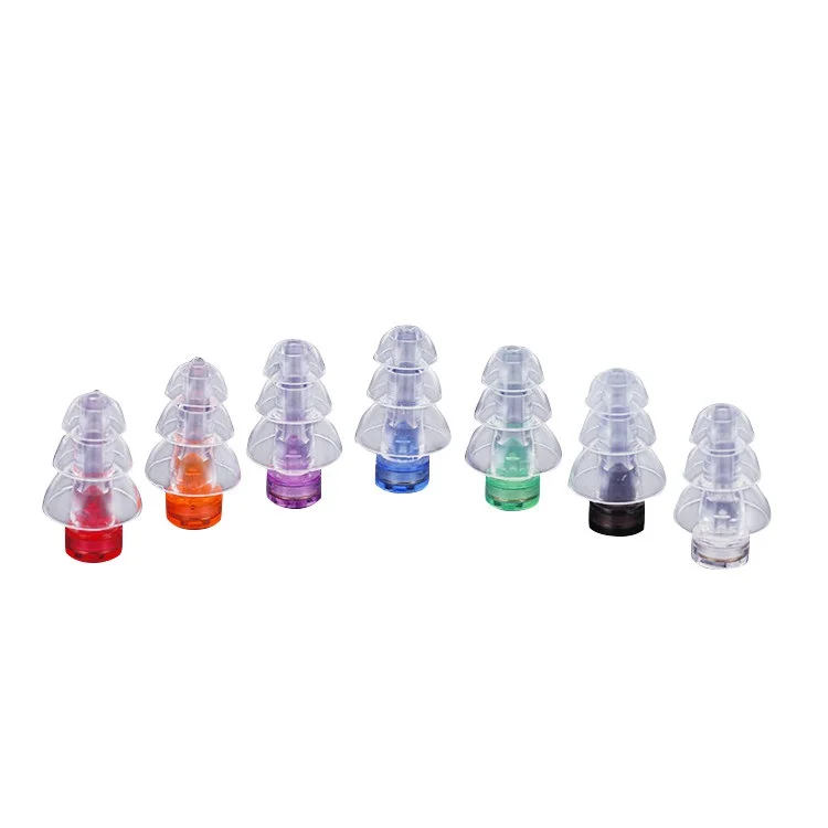 Invisible Reusable Noise reduction hearing protection music ear plugs High fidelity concert earplugs for Musicians listener fans