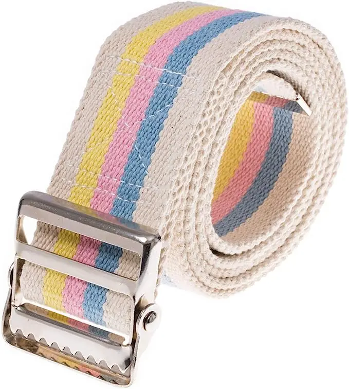 Gait Belt with metal buckle to help facilitate patient transfers