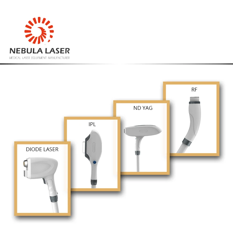 ipl Freckle removal 808 diode laser hair removal / alexandrite / laser diode machine price / nd yag tattoo / RF