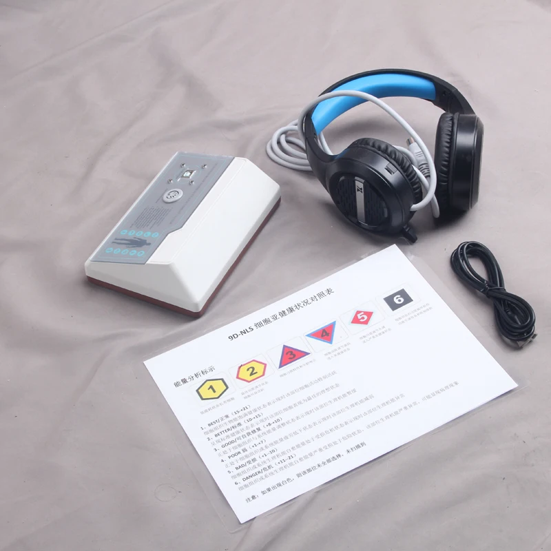 9D NLS Bioresonance Machine Meta Therapy Vegeto Reprinter Vera-Test Spectrum Etalon-Object CELL Diagnostics Sub Body Health