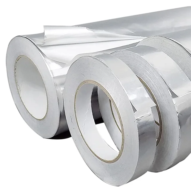 High quality aluminum foil adhesive  butyl tape for air conditioner lines, smoking machines, refrigerators and heaters, ovens.