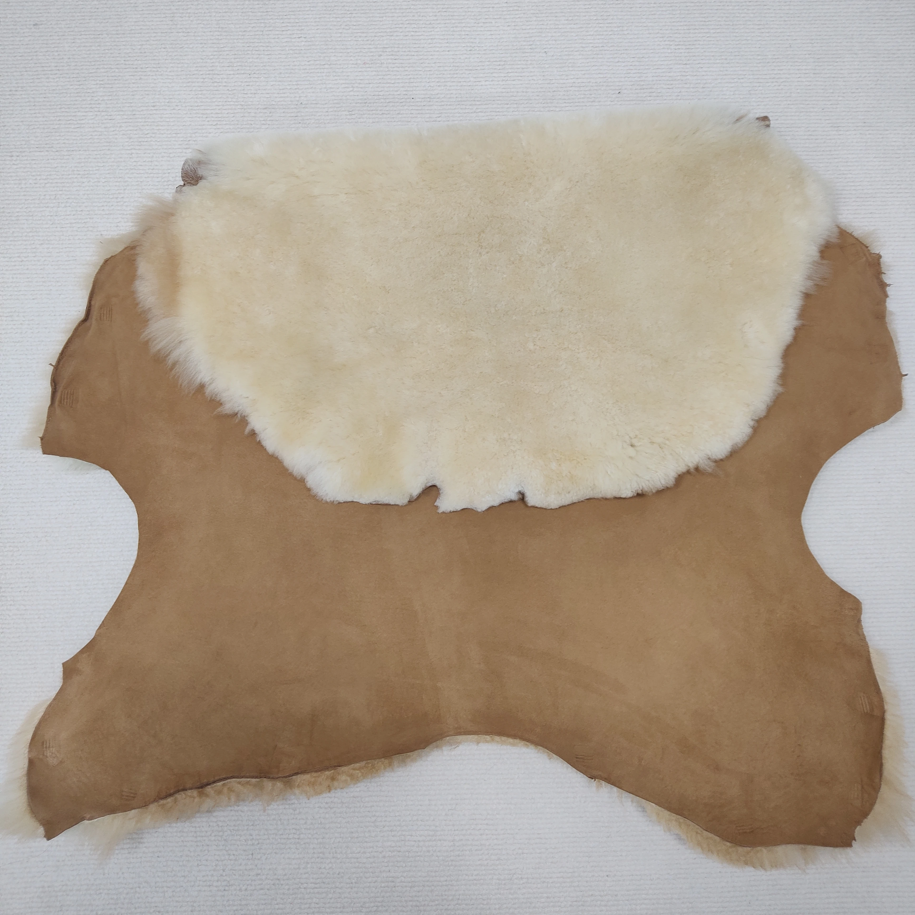 100% Real twin face sheepskin shearling pelt High Density Lamb Pelts Australia double face sheepskin for boots upper