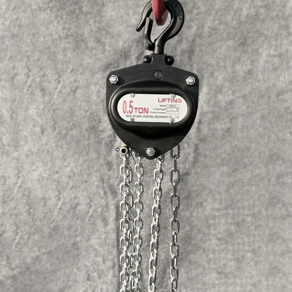 Factory Wholesale Portable Mini 3m Chain 0.5t Pull Lift Manual Chain Hoist