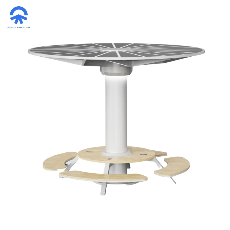 solar power bench solar power smart furniture for park solar bench For Solar Park Smart City Future City Solution Project