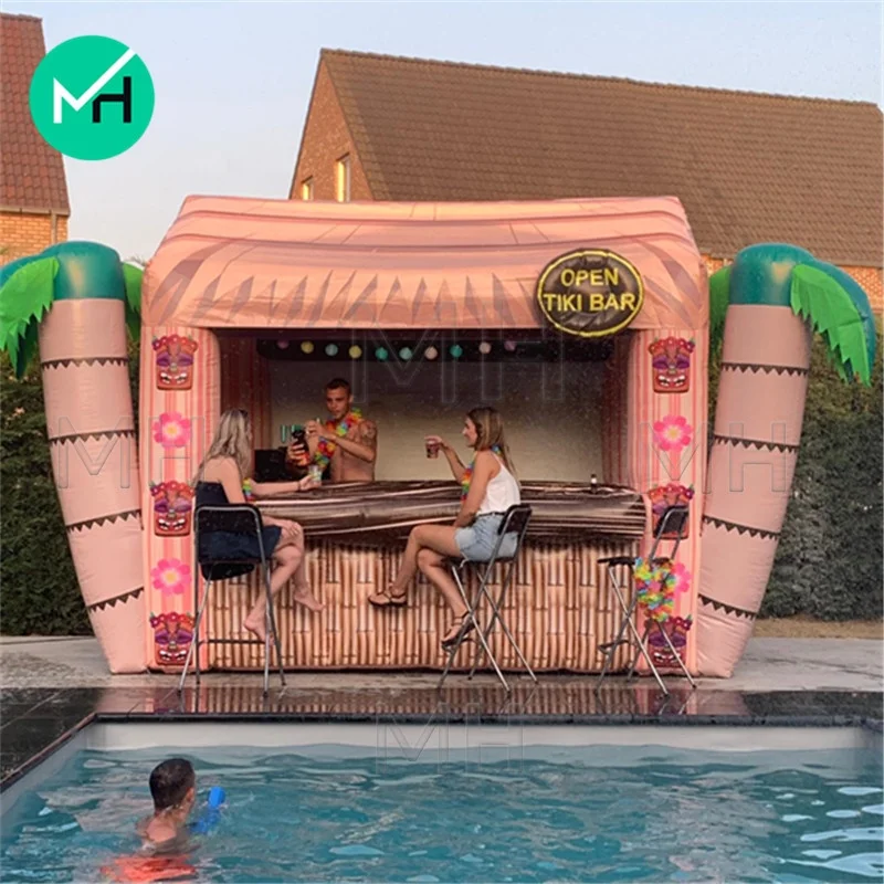 Горячая продажа надувные открытый Тики Бар палатка стенда для вечеринки; Для праздника