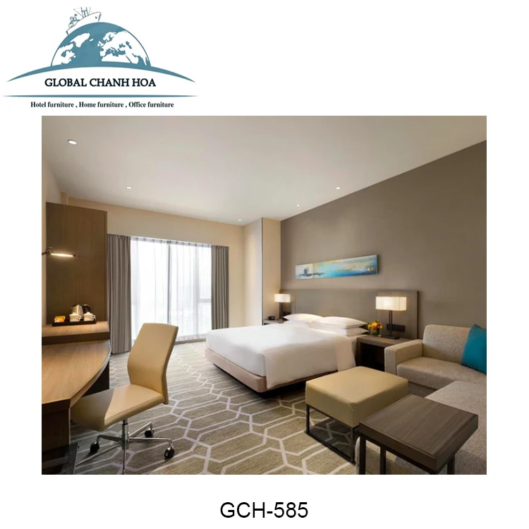  Отель гостевая комната мебель 4-5 Звездочный современной Sheraton стандартной гостиничной