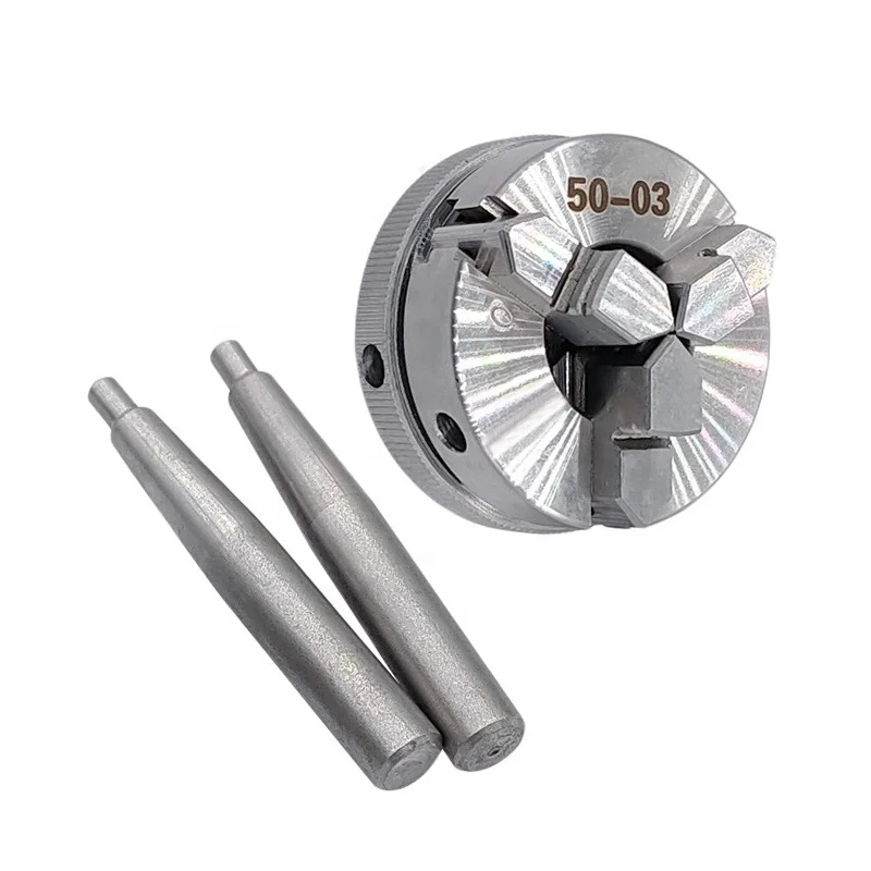 50-03 50mm Mini  3 Jaws Lathe Chuck M14 high precision Manual Lathe Chuck  for CNC Wood Lathe Metalworking Accessories tools