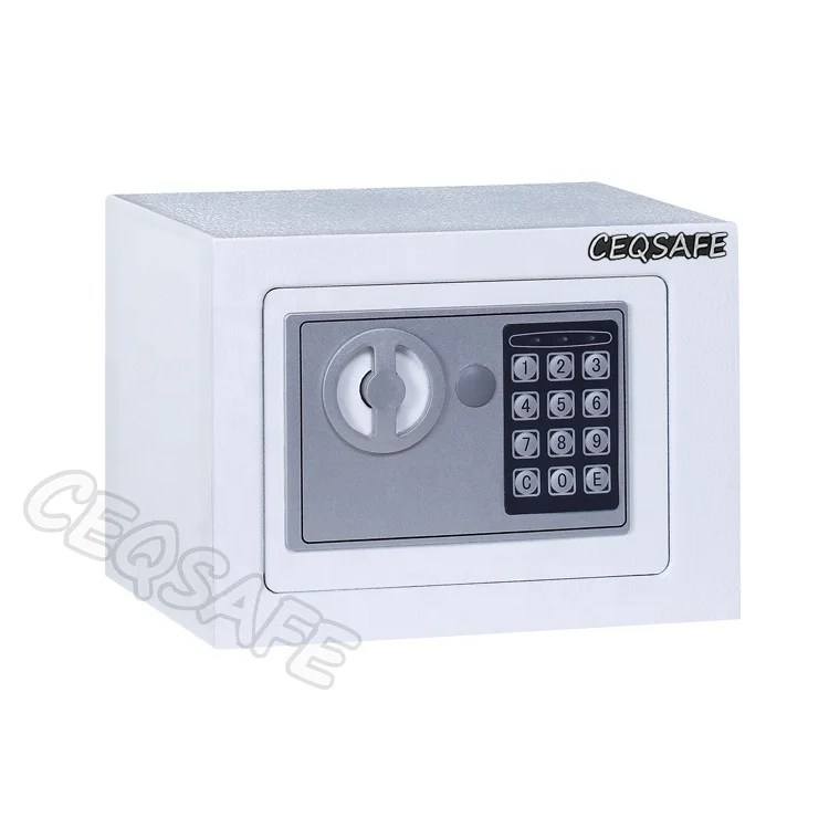 CEQSAFE Home Hotel Electronic Small Wall Safety Mini Safe Money Box