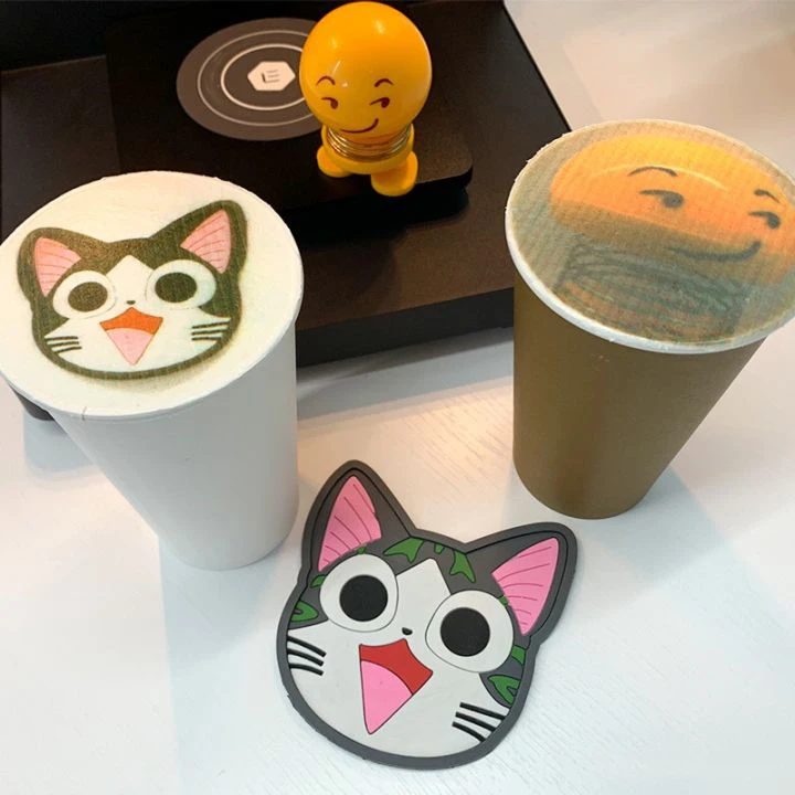 EVEBOT EB-FC1 Full Color Coffee Printer Cake and Food Selfie Coffee Machine with Edible Ink Latte Art Machine Food Printer