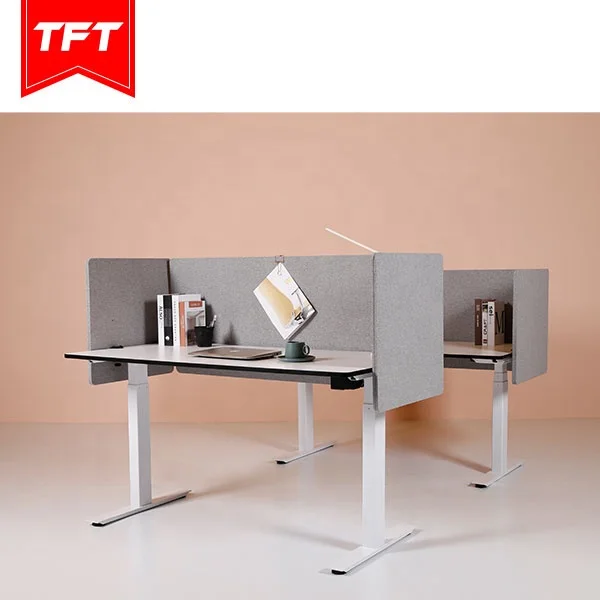 Mobile Ergonomic Electric Motorized Sit to Stand Desk Height Adjustable Office Standing Desk Mechanism