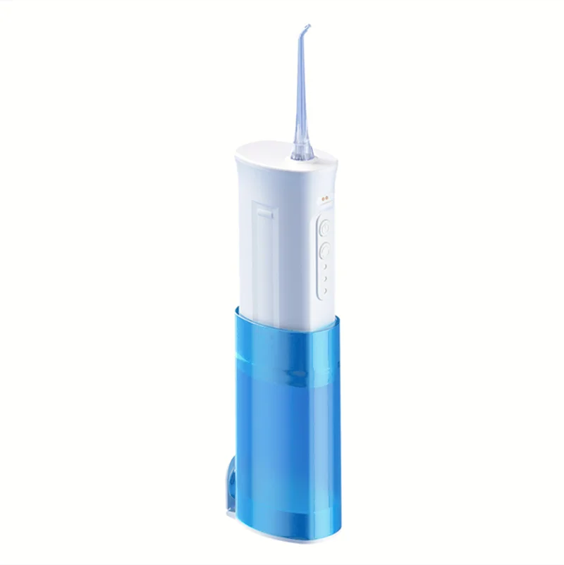 
Hot Selling Oral Irrigation Portable Water Flosser Odm 2 In 1 Family Use 300Ml Charging Induction Water Flosser 