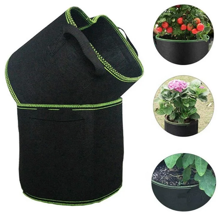 5-Gallon Plant Grow Bags Bundle Packing  Plant Fabric Pots Improved Drainage Aeration Fabric Pots with Handles
