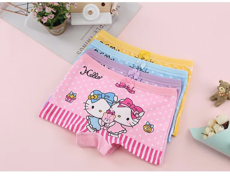 
New Arrival 1-9 Years Cute Cartoon Printing Cotton Girls Underwear Baby Girl Underwear Child Underwear Girl 
