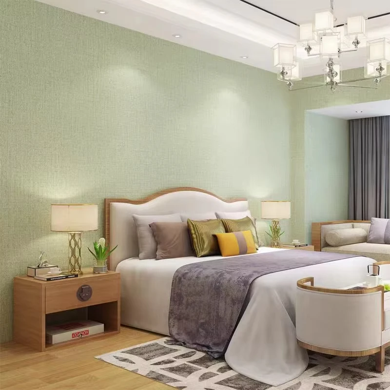 High Quality Peel and Stick Removable 3D Vinyl Self Adhesive Linen Textured Fabric Wallpaper For Wall decor