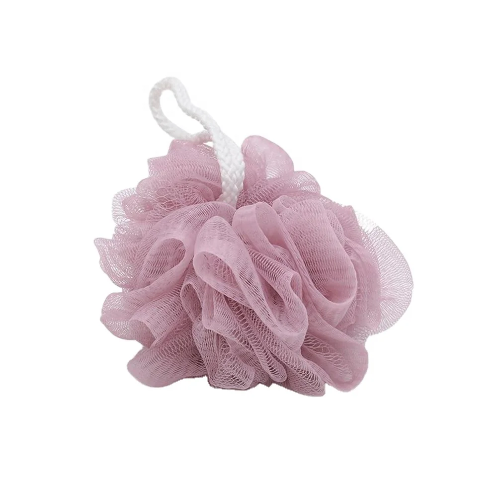 Лидер продаж, губка для шариков для ванны, натуральный цветок, экологически чистая сетчатая губка для мяча для ванны