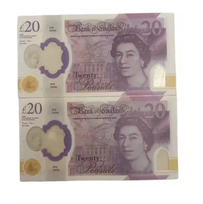 Prop Money UK Pound GBP US Dollar Euro Movie Prop Realistic Prop Money Creative High Quality Various Denominations