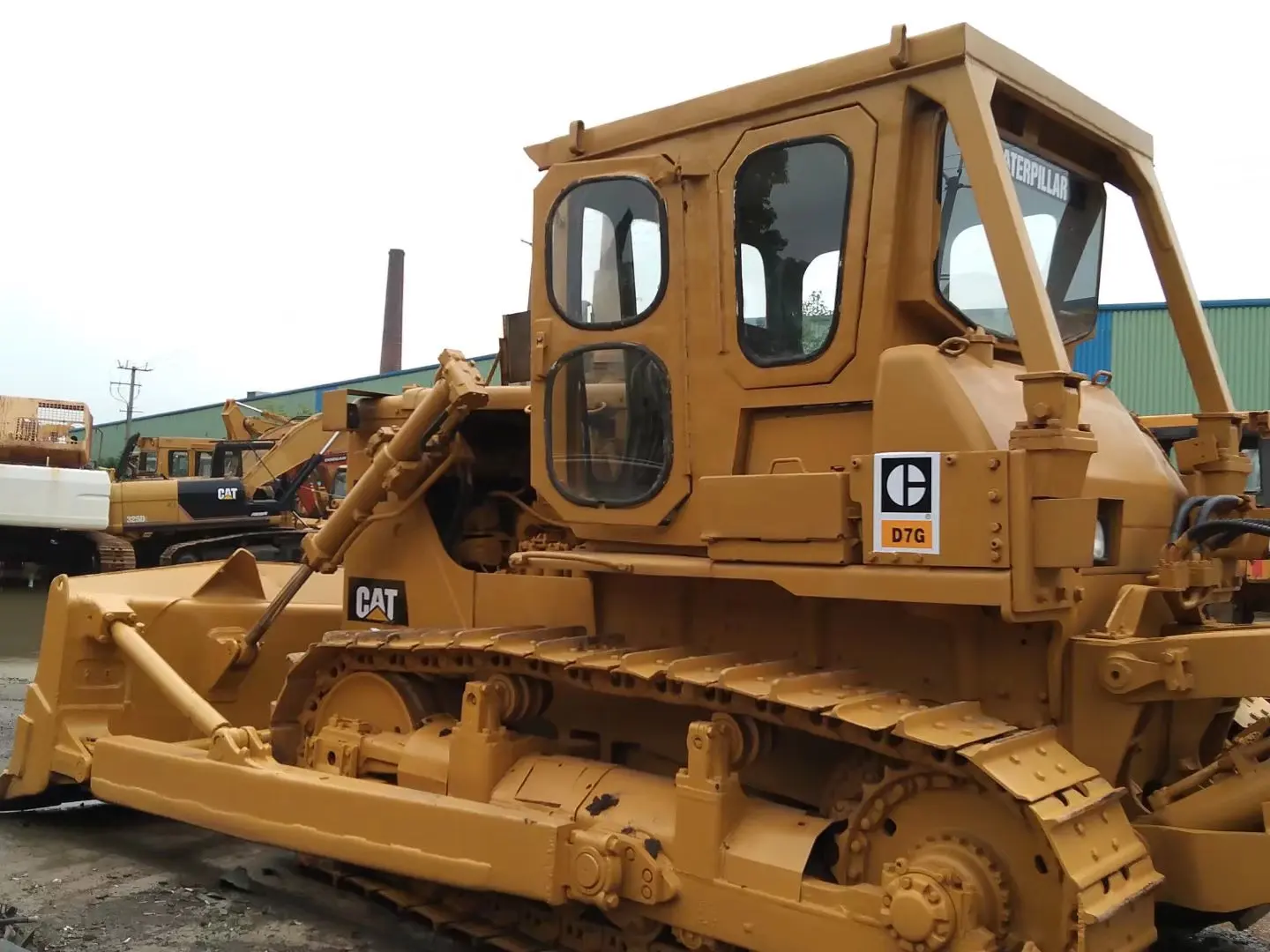 Original  Japan Used Crawler  Bulldozer For Sale/ Second Hand  Bulldozer CAT D7G In Good Condition