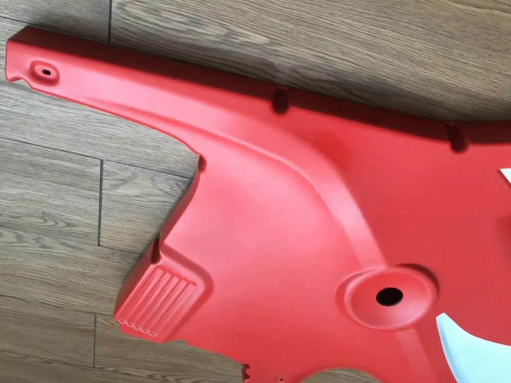 Customized New Style battery operated blue tooth connection trolley electric golf cart golf trolley vacuum forming plastic part