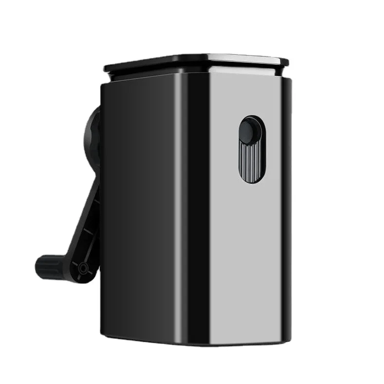 Хит продаж точилка для карандашей в офисном школьном стиле пластиковая с рукояткой креативная ручная ручка стандартная