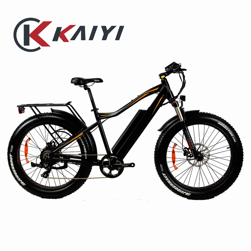 Электрический велосипед KAIYI 36/48 В, мощный 8fun, электровелосипед, Снежная трубка, литиевая батарея, смарт-CE 48 В, алюминиевый сплав для взрослых, два колеса, 15AH