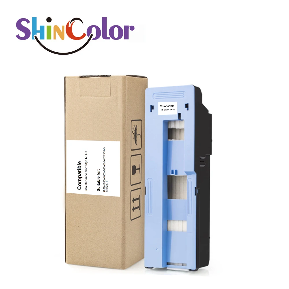 ShinColor MC-08 MC 08 совместимый контейнер для отработанных чернил обслуживания картриджей Canon imagePROGRAF iPF8000 iPF8100 iPF8400