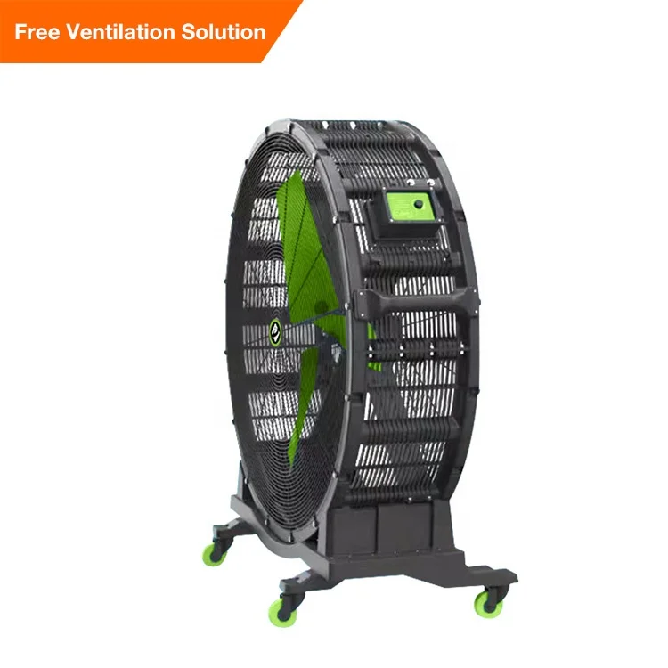 600w big air 48inch floor industrial drum fan