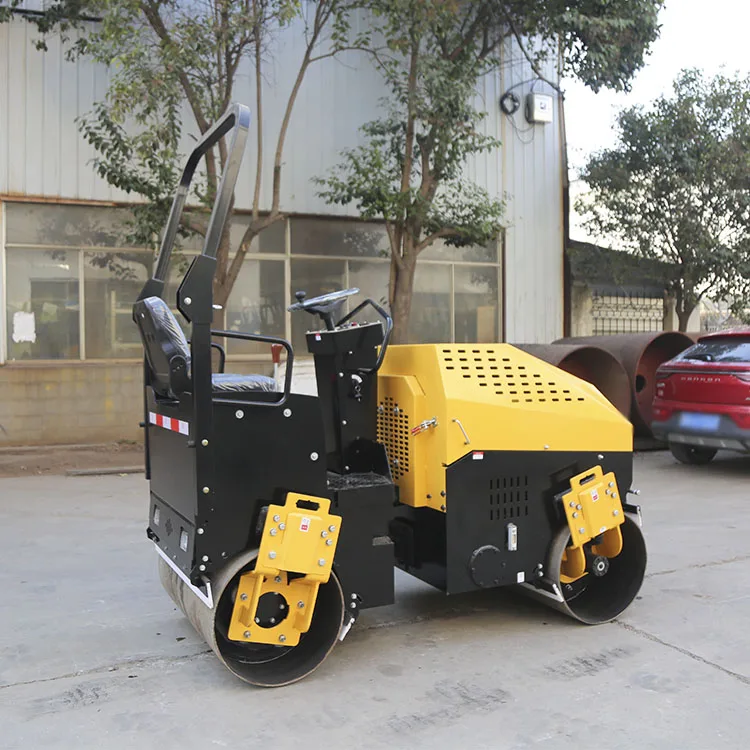 Free Shipping 1 Ton 2 Ton Diesel Engine Mini Compactor Road Roller Ride on Roller Cheap Price