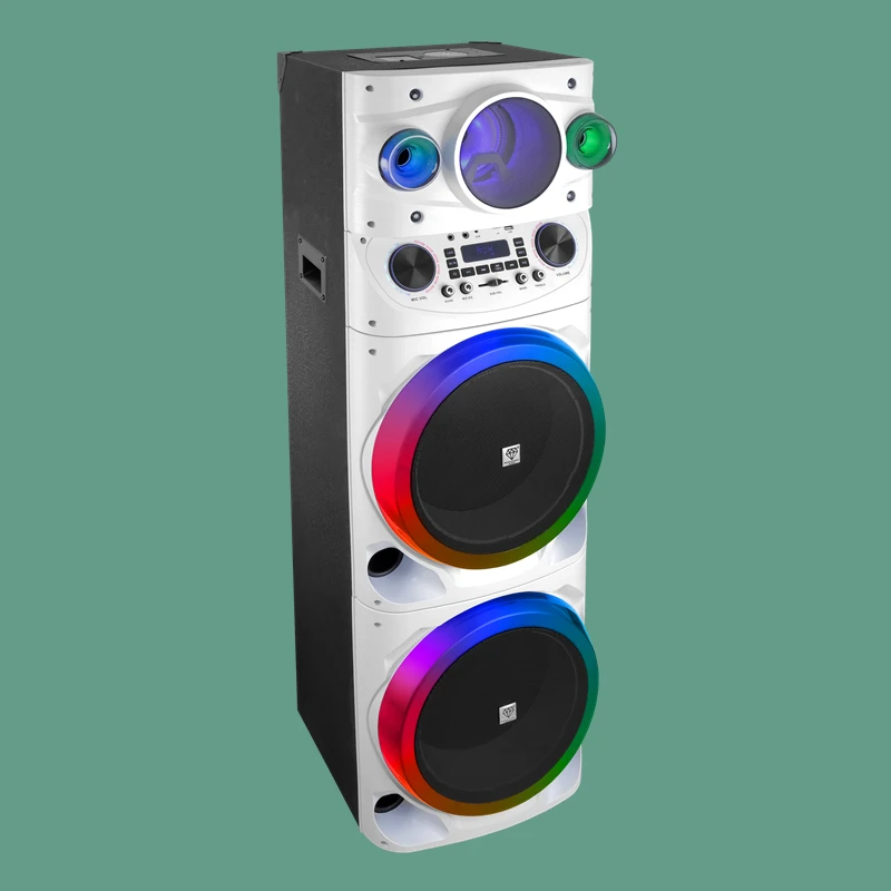 Good Price 300w fashion sound dual 15 inch 2-way speaker professional home theater system indoor sound box bubble party speaker