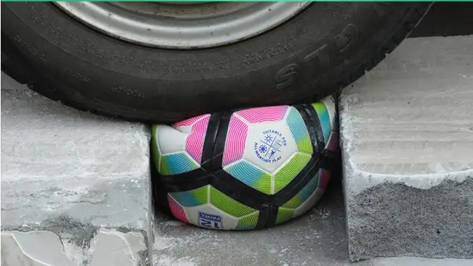 Futsal Seamless hot stick and twisted yarn liner PU soft leather football ball