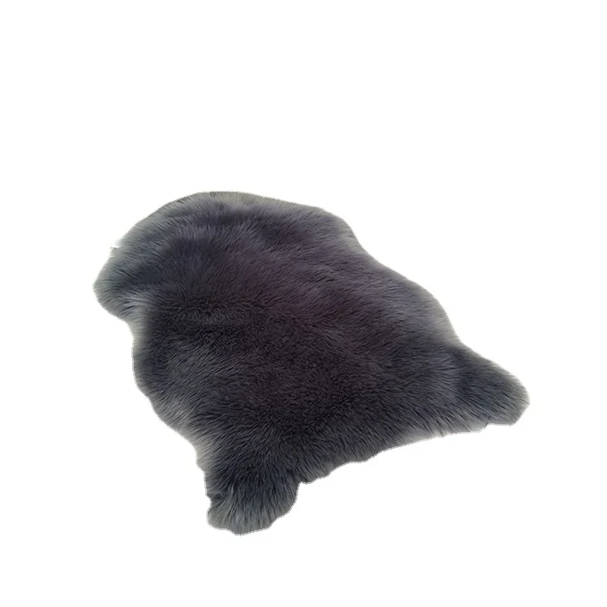 
wholesale fluffy long hair soft and warm Acrylic fibers artificial wool suede fabric rug mat faux fur carpet 