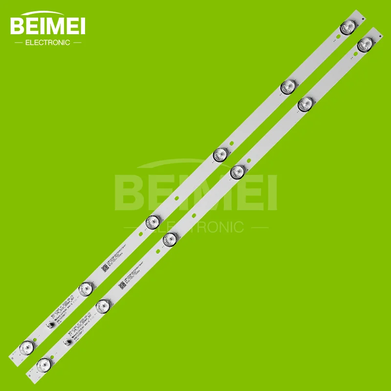 universal 32inch tv backlight hard strip 6 leds(6v) for MS-L1343-v2 L.D32061330-081AS-M MS-L2202 V2 MS-L1343 2pieces/set