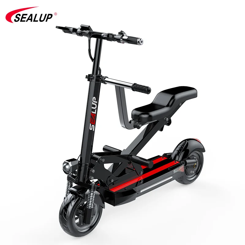 SEALUP Electric Scooter 1000 Watt  Foldable Upgraded Version Standing Adult Scooter With   Seat Frame And Accessories For Sale