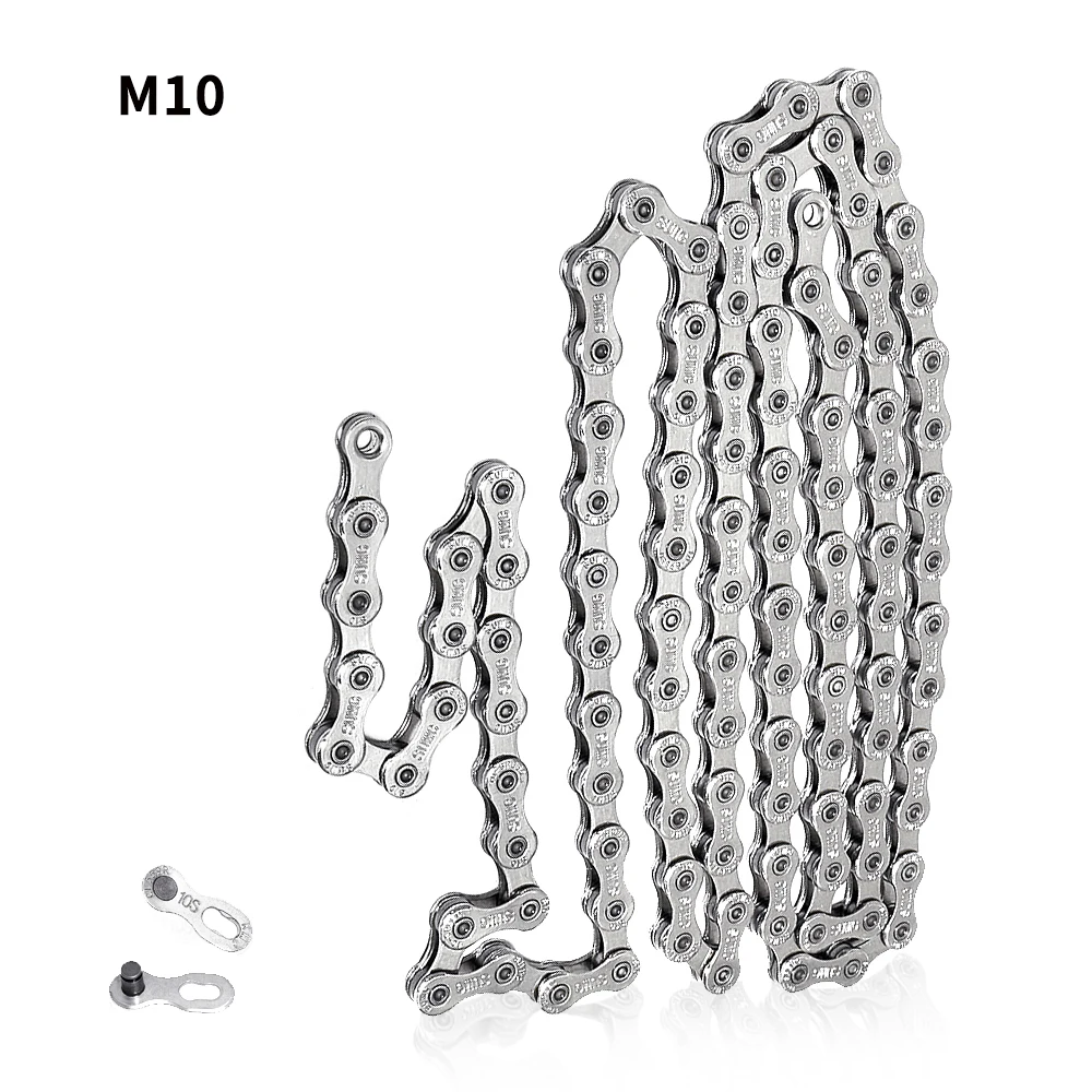 
Bicycle Chain 10 Speed/30 Speed Mountain Bike Outdoor Leisure Off-Road Spare Chain Wholesale 
