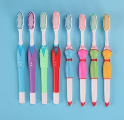 Soft-bristled lovers toothbrush protects the gums and prevents bacteria in the mouth toothbrush  b